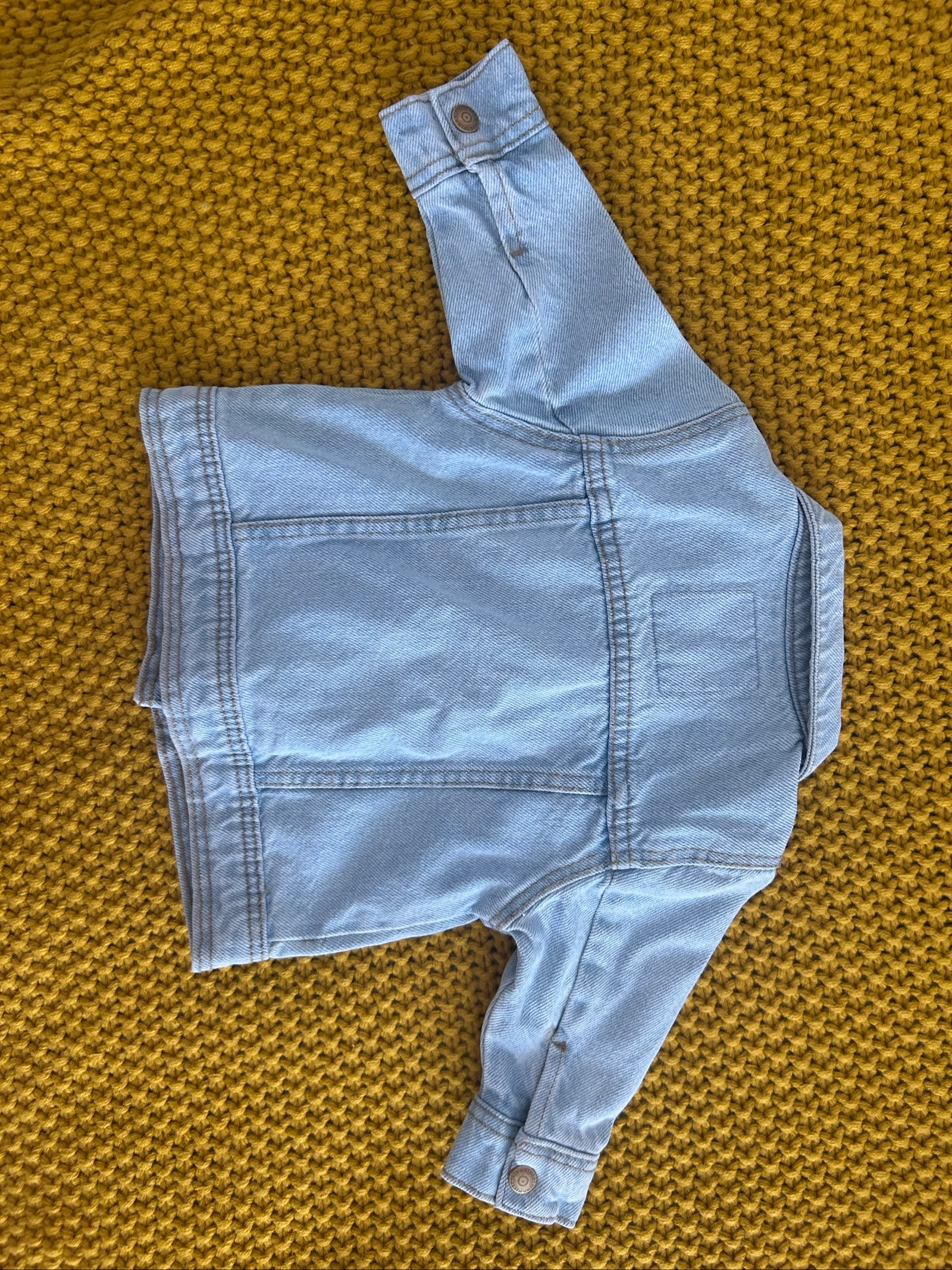 Chaqueta de mezclilla Kiabi 3 meses (56-62 cm) – Muy buen estado – photo 3